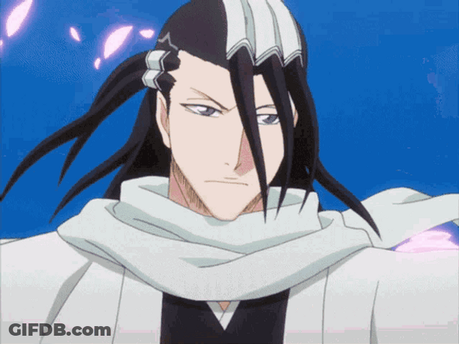 Bleach Byakuya Kuchiki Power GIF