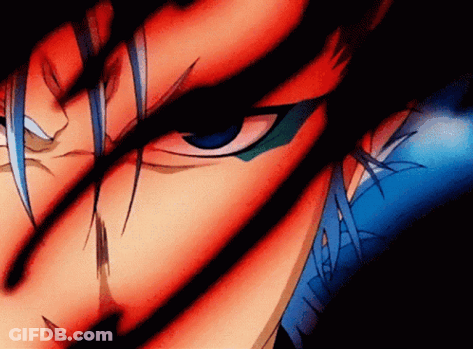 Bleach Grimmjow Facing Ichigo GIF