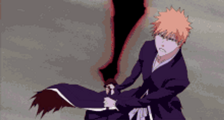 Bleach Hollow Ichigo Getsuga Tenshou GIF