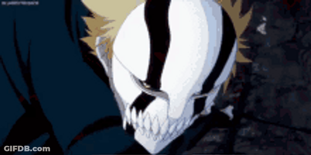 Bleach Hollow Ichigo Kurosaki Sword GIF