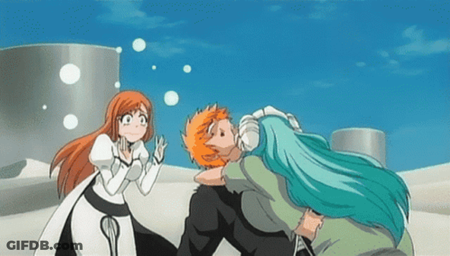 Bleach Inoue, Nel Tu And Ichigo GIF