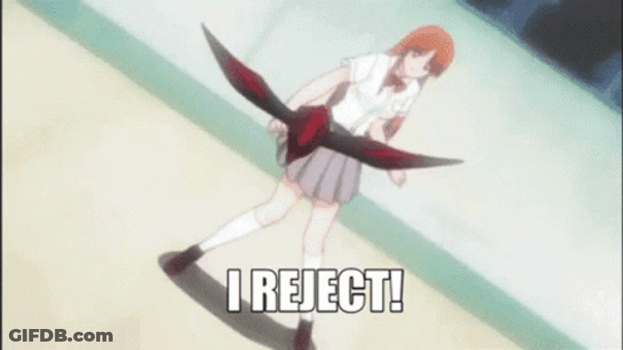 Bleach Orihime Got Rejected GIF