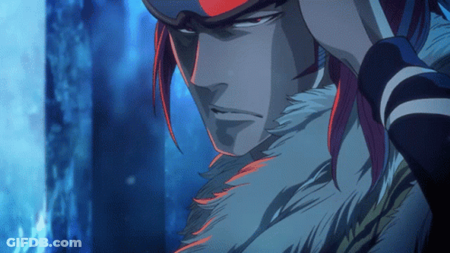 Bleach Renji Abarai Stare GIF