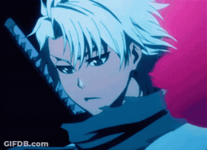 Bleach Tōshirō Hitsugaya Stunned GIF