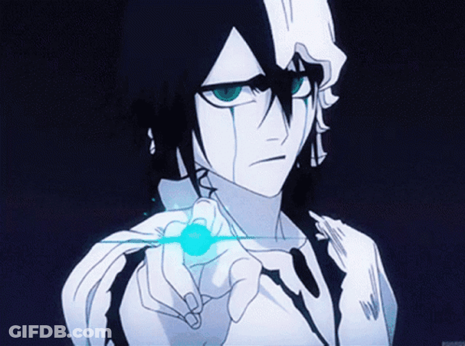 Bleach Ulquiorra Cifer Power GIF