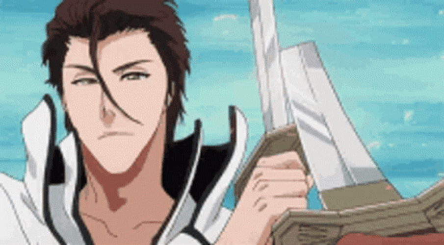 Bleach Villain Sōsuke Aizen GIF