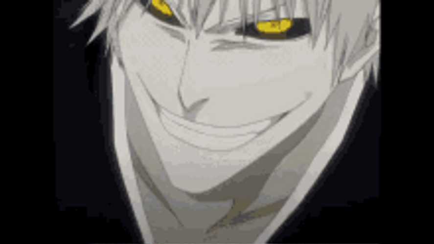 Bleach White Hollow Ichigo Kurosaki Smile GIF