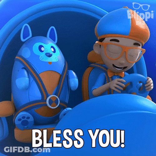 Bless You Blippi Adventures GIF