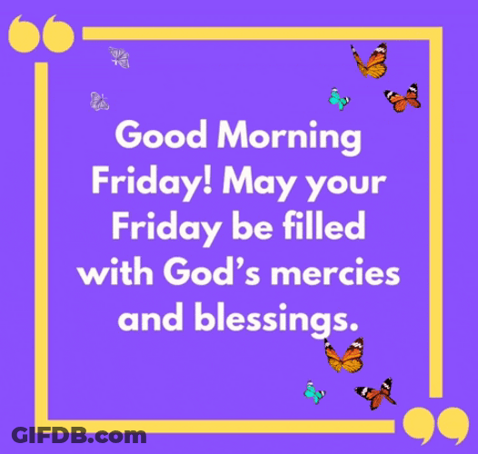 Blessed And Merciful Friday GIF