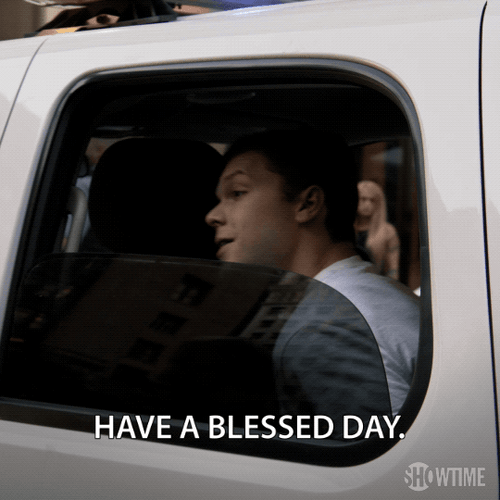 Blessed Day Man In CAr GIF