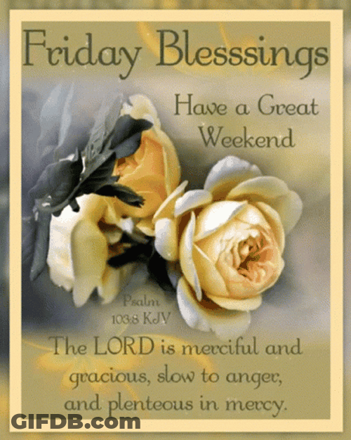 Blessed Friday Book Of Psalms GIF