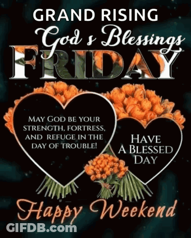 Blessed Friday God Blessings GIF