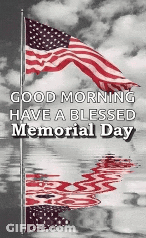 Blessed Happy Memorial Day Weekend Greeting GIF