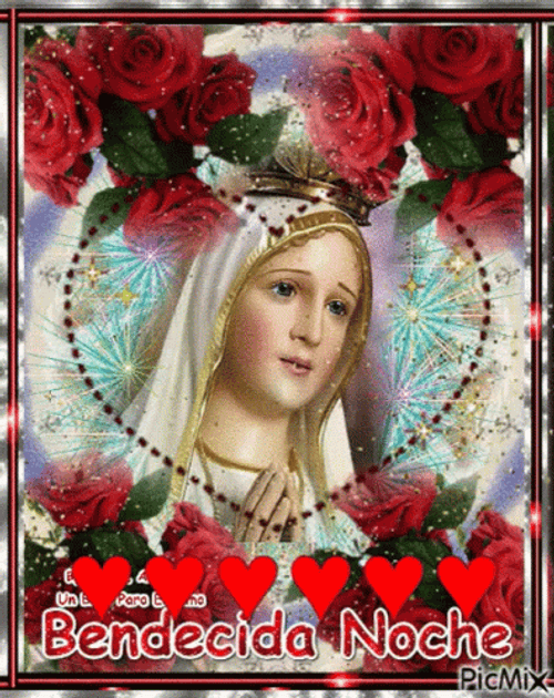 Blessed Night Mary Feliz Noche GIF