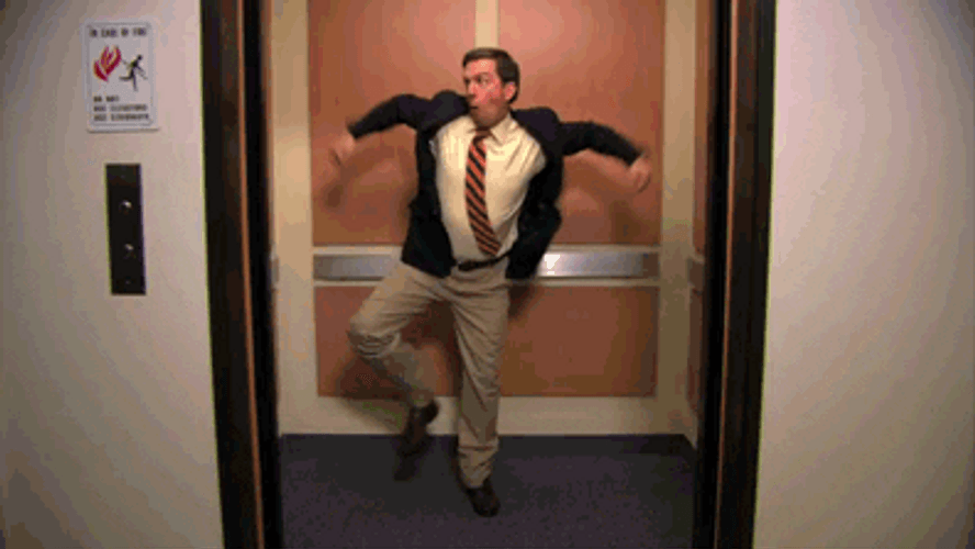 Blessed Sunday Elevator Dance GIF