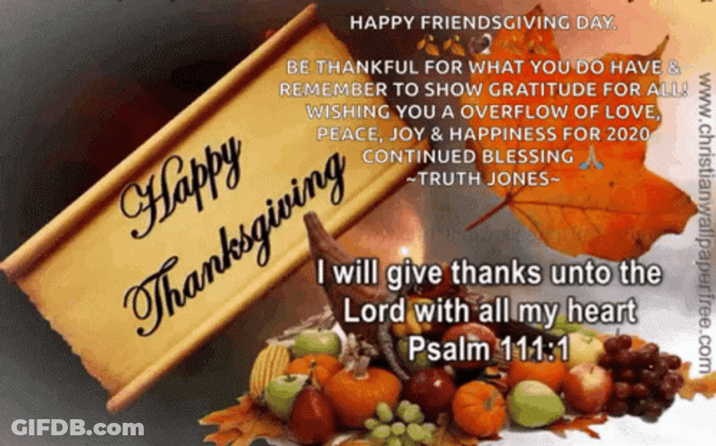 Blessed Thanksgiving GIF