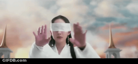 Blind Asian Girl GIF