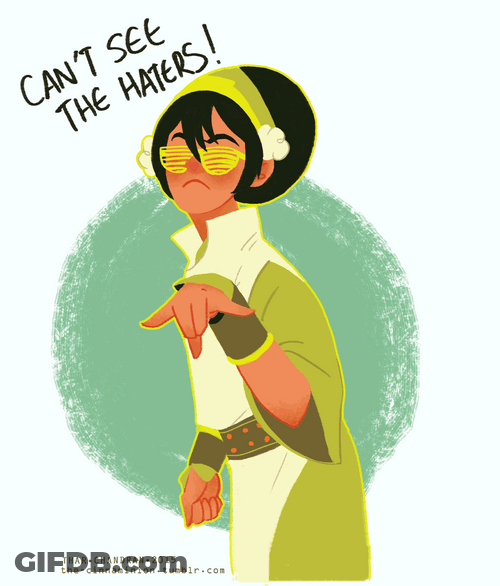 Blind Bandit Toph Beifong Avatar GIF
