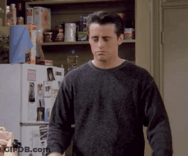 Blind Joey Friends GIF