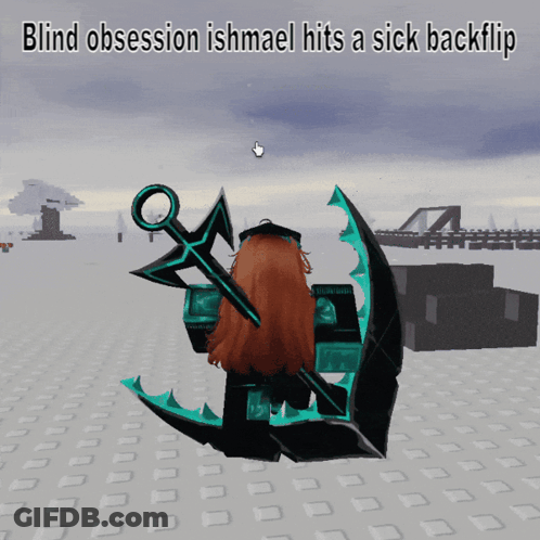 Blind Obsession Ishmael Backflip GIF