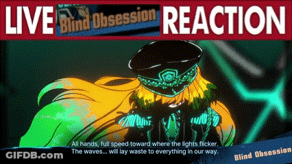 Blind Obsession Reaction Woman With Long Hair GIF