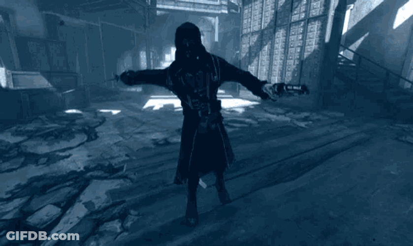 Blink Dishonored GIF