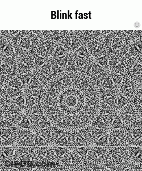 Blink Fast Trippy Optical Illusions GIF