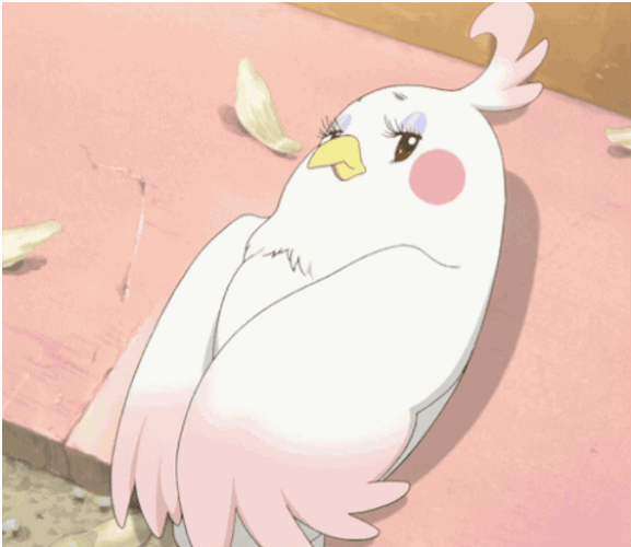Blinking Dera Mochmazzi Tamako Market GIF