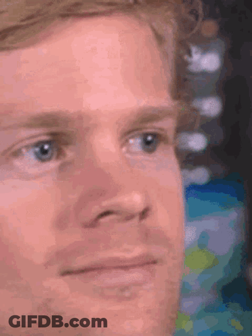 Blinking Eyes White Guy GIF