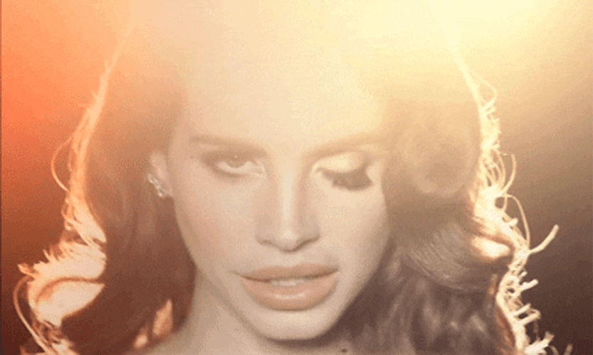 Blinking Lana Del Rey GIF