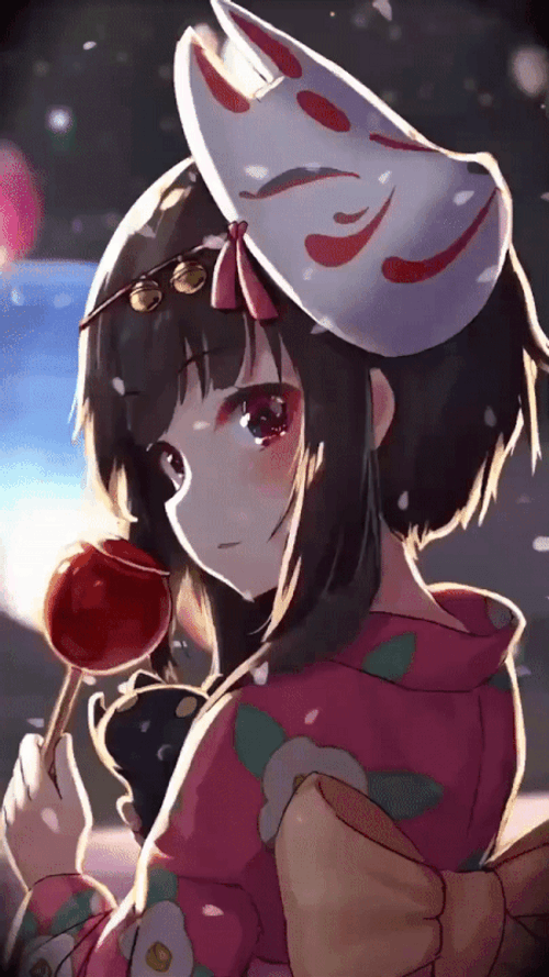 Blinking Megumin Anime HD GIF