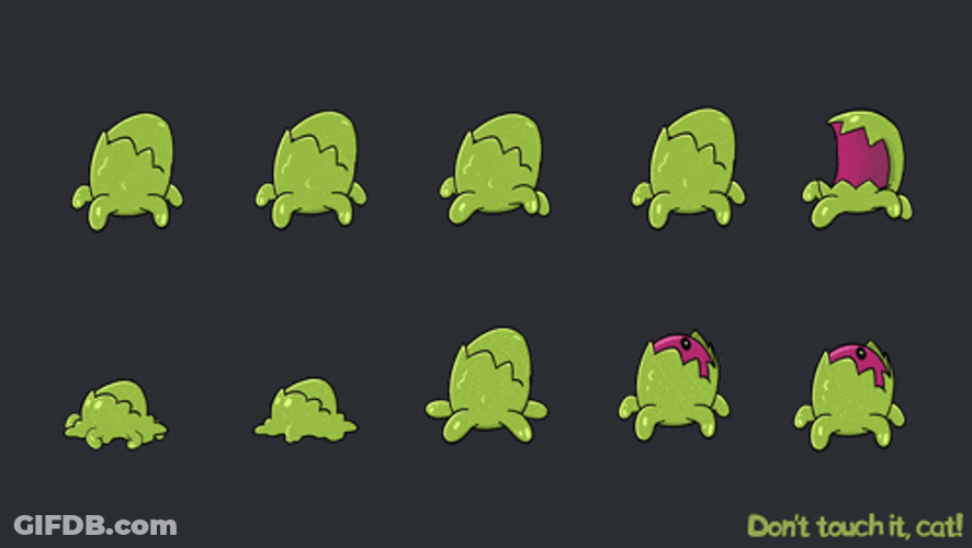 Blob Creature Greenland GIF