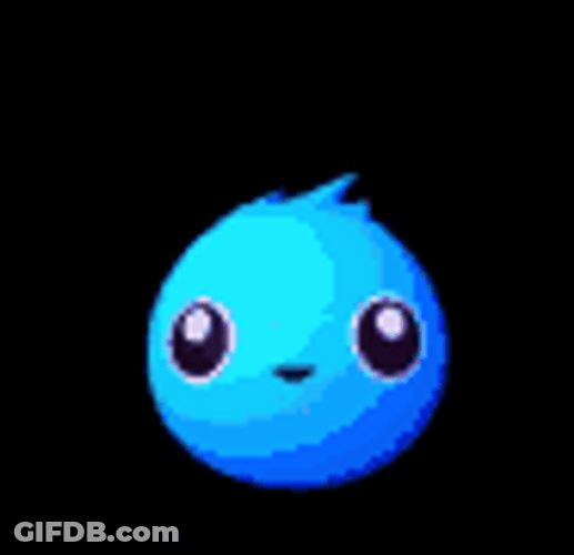 Blobfish Cute Heart Eyes Love Fangs GIF