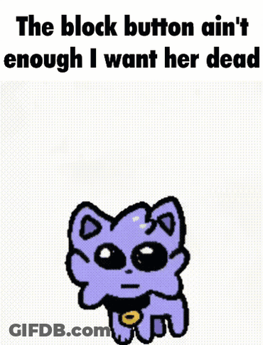 Block Button And Dead Poster GIF
