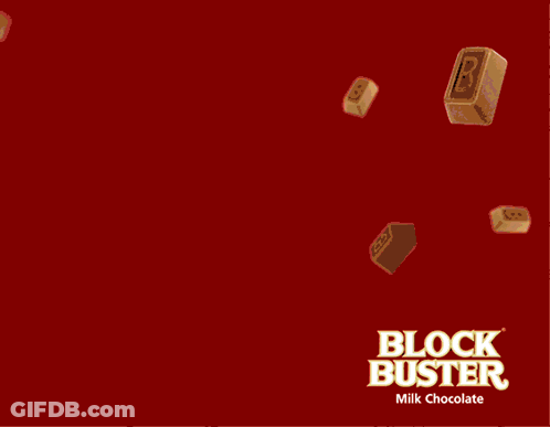 Blockbuster Milk Chocolate Being Opened GIF