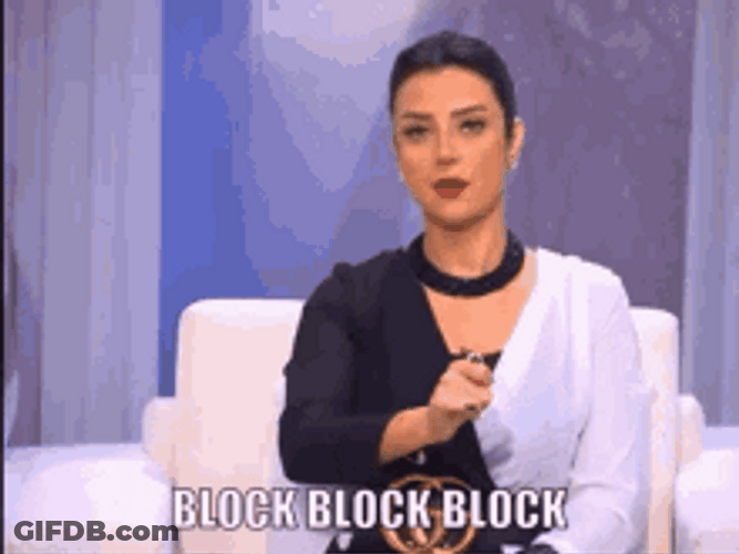 Blocked All Social Media Break Up GIF