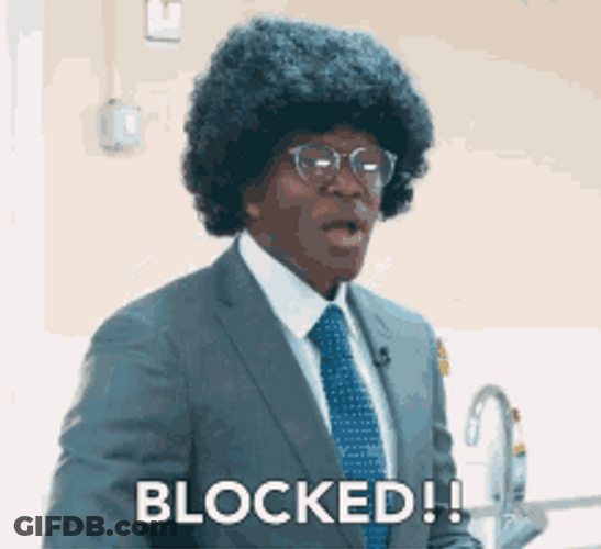 Blocked Nope Hand The Sidemen Show GIF