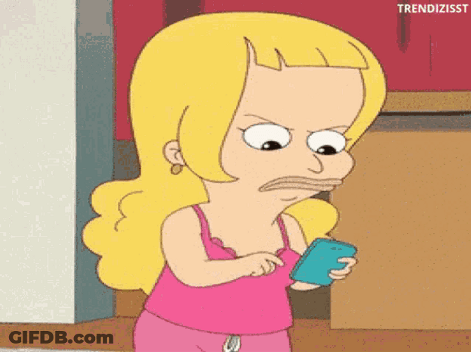 Blocked Unfriend Unfollow Angry Lola Big Mouth GIF