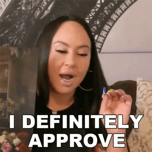 Blogger Definitely Approve GIF