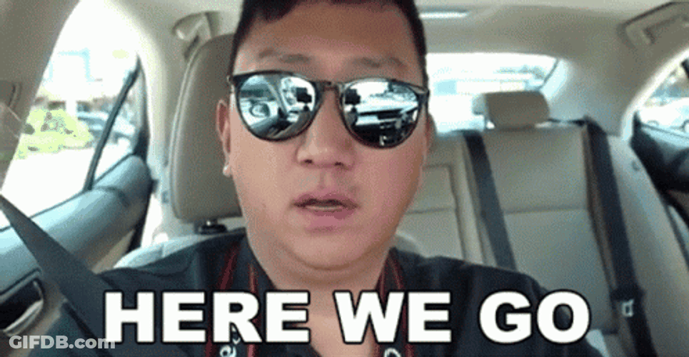 Blogger JP Driving And Here We Go GIF
