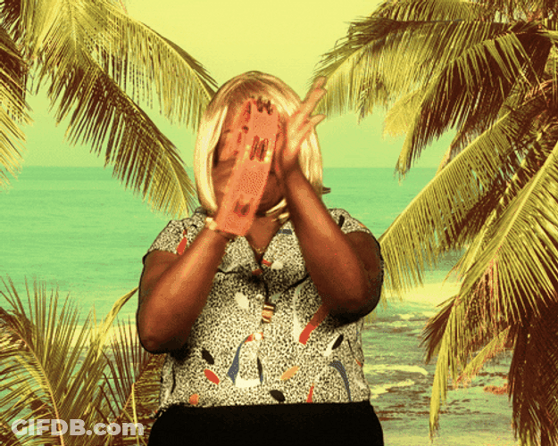 Blonde Block Woman You Blessed GIF