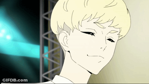 Blonde Boy Making A Face GIF