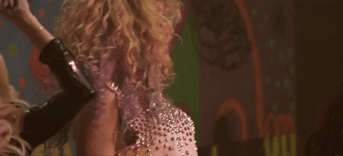 Blonde Curly Hair Flip RuPaul's Drag Race GIF