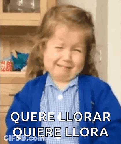 Blonde Girl Crying GIF
