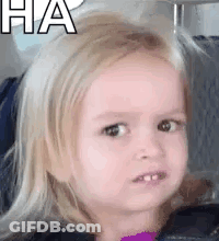 Blonde Girl Making Funny Face On Plane GIF