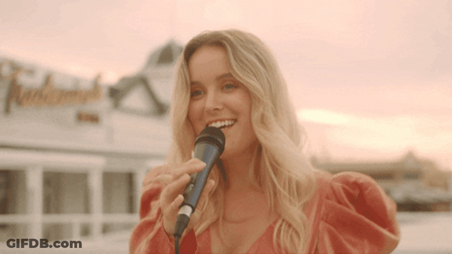 Blonde Girl Wedding Singer GIF