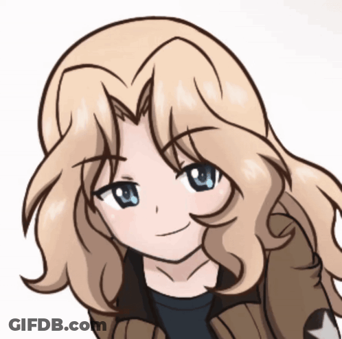 Blonde Girl With Blue Eyes GIF