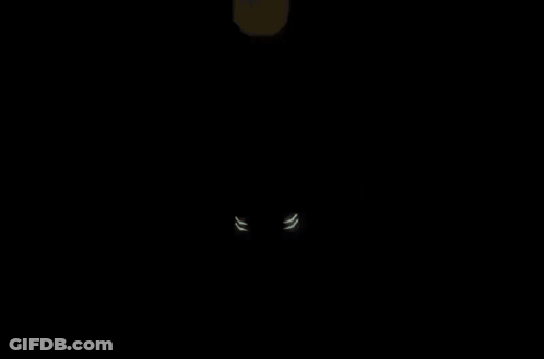 Blonde Girl With Braces Looking At Camera GIF