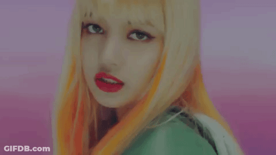 Blonde Hair Lisa GIF