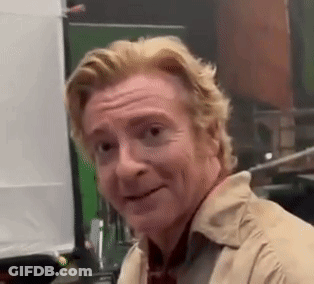 Blonde Hair Man Smiling Funny Face GIF